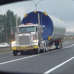 oversized load, a truck safety issue