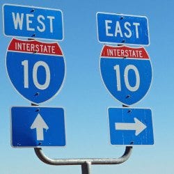 i-10 in AZ, one of the most dangerous roads for commercial truck drivers